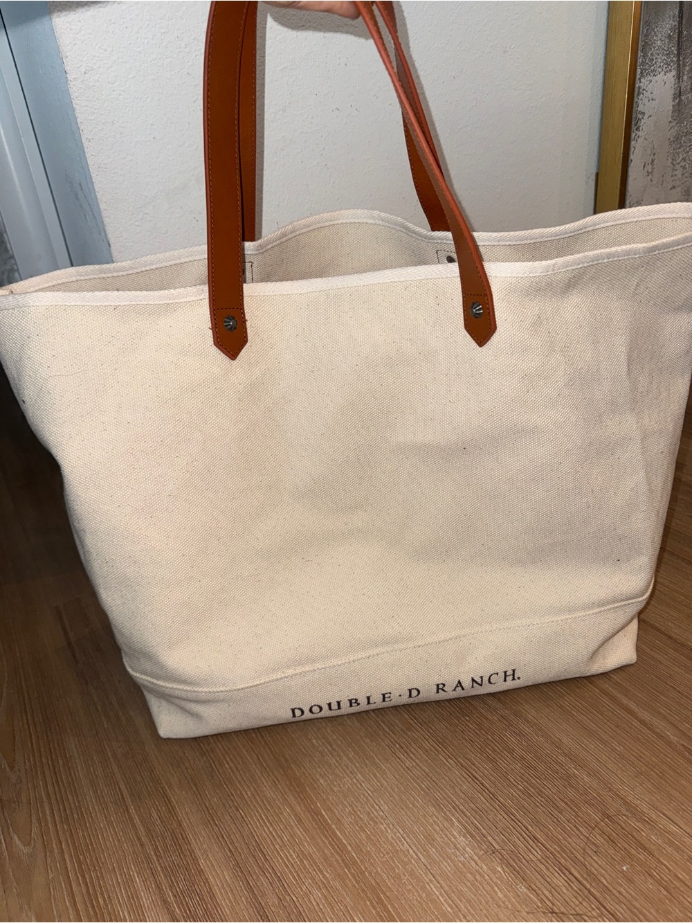 Double D Ranch Canvas Tote - Picture 2 of 3